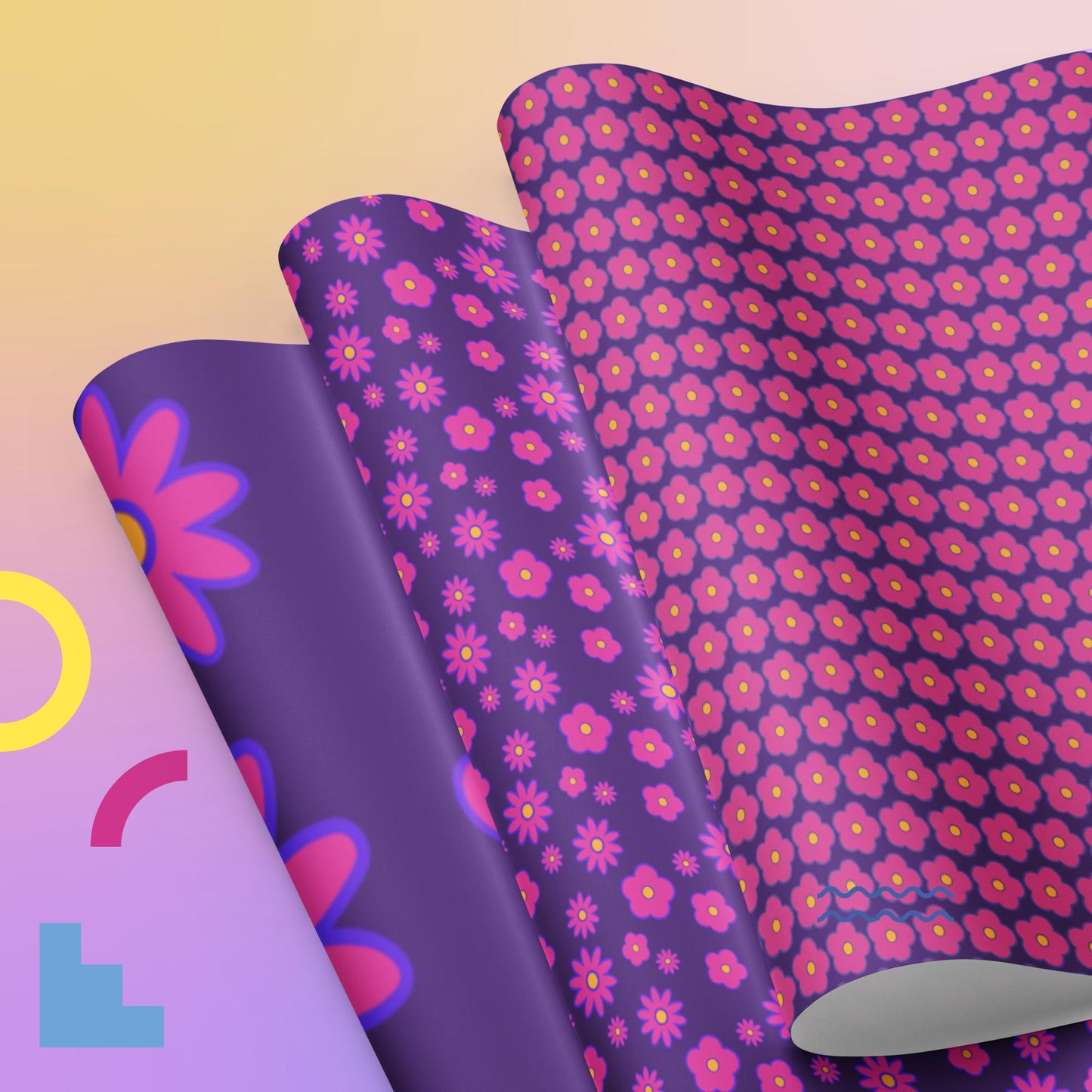 c - Wrapping paper sheets